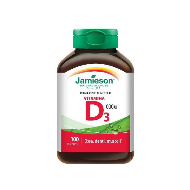 JAMIESON VITAMINA D3 1000 100 COMPRESSE