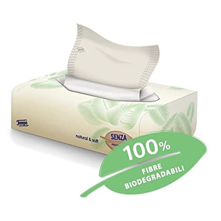 TEMPO BOX FAZZOLETTI NATURAL&SOFT 70 PEZZI