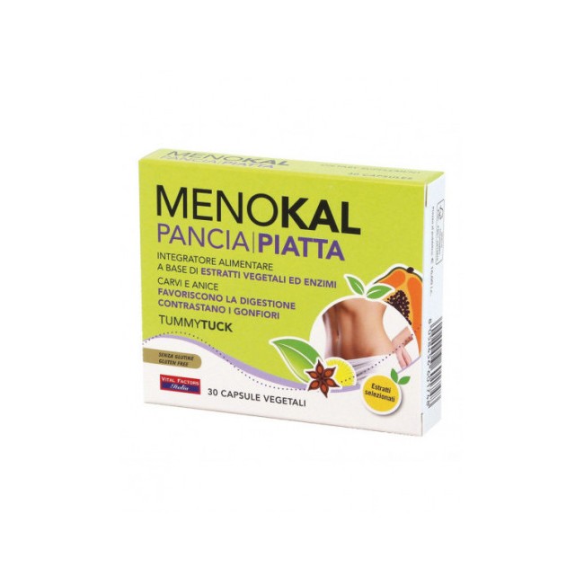 MENOKAL PANCIA PIATTA TUMMY TUCK 30 CAPSULE