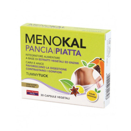 MENOKAL PANCIA PIATTA TUMMY TUCK 30 CAPSULE