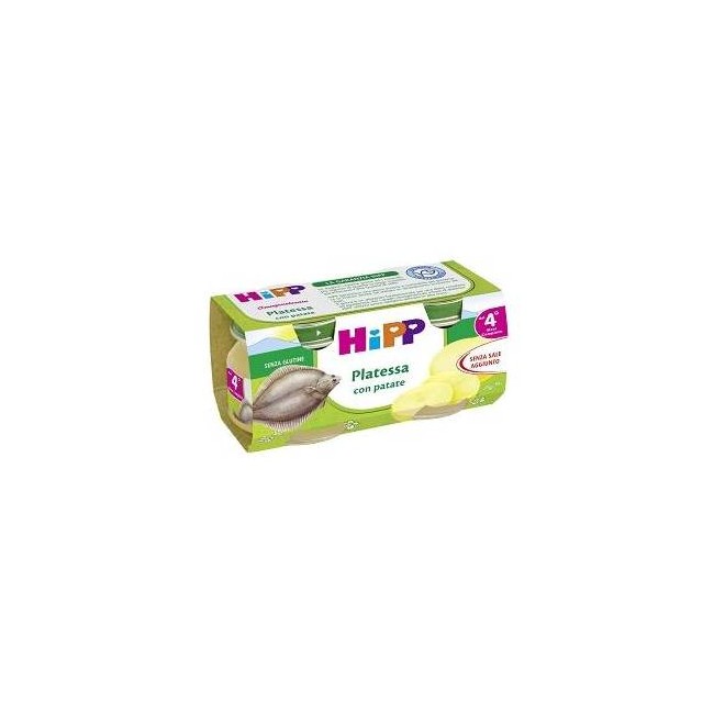 HiPP Omogeneizzato Platessa Con Patate 2x80g