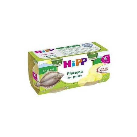 HiPP Omogeneizzato Platessa Con Patate 2x80g