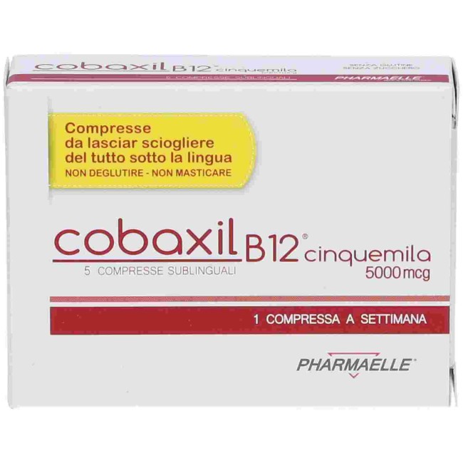 COBAXIL B12 5000MCG 5 COMPRESSE SUBLINGUALI