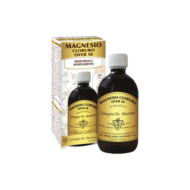 MAGNESIO CLORURO OVER 50 500 ML LIQUIDO ANALCOLICO