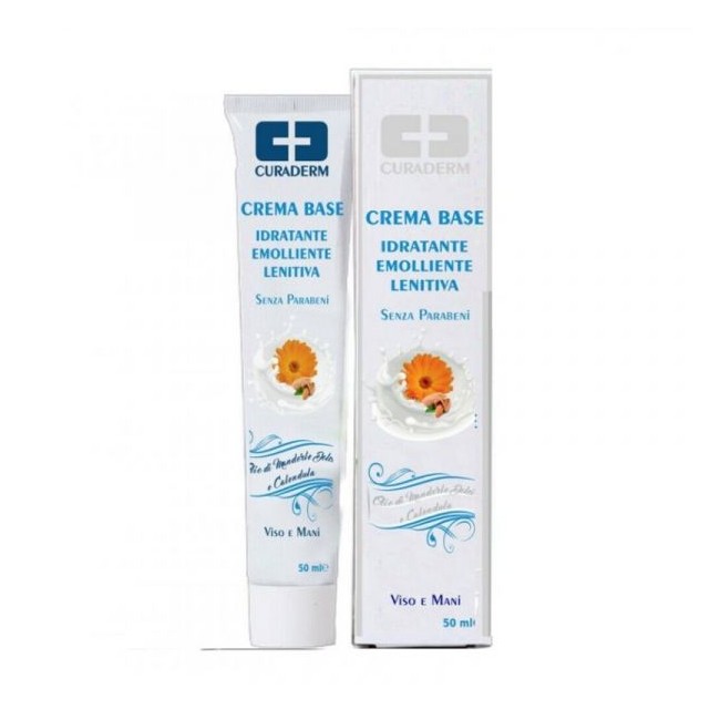 CURADERM CREMA BASE MANDORLE E CALENDULA 50 ML