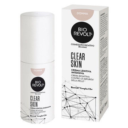 BIOREVOLT RX CLEAR SKIN DONNA CREMA LENITIVA INTENSIVA BIOATTIVA PER PELLI IMPURE 30 ML