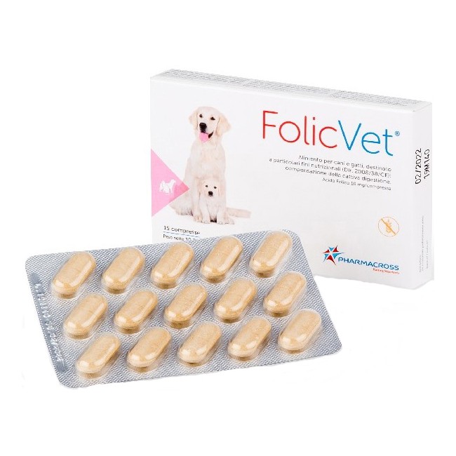 FOLICVET 15 COMPRESSE