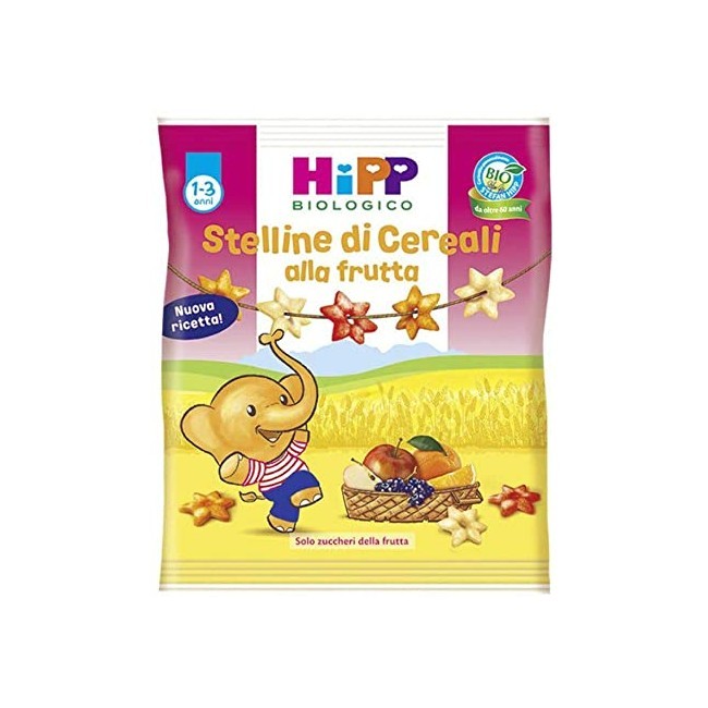 HIPP BIO STELLINE DI CEREALI ALLA FRUTTA 30 G