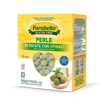 FARABELLA PERLE PATATE SPINACI 500 G ASTUCCIO