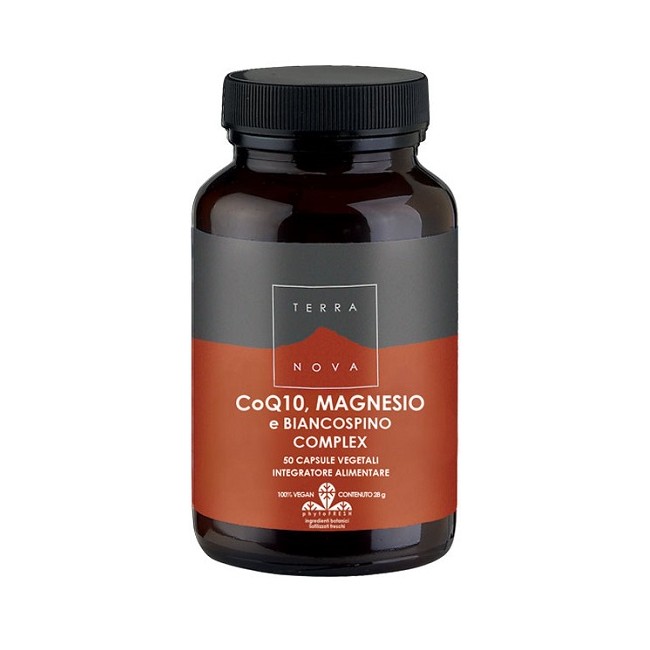 TERRANOVA COQ10/MAGNESIO/BIANCOSPINO 50 CAPSULE