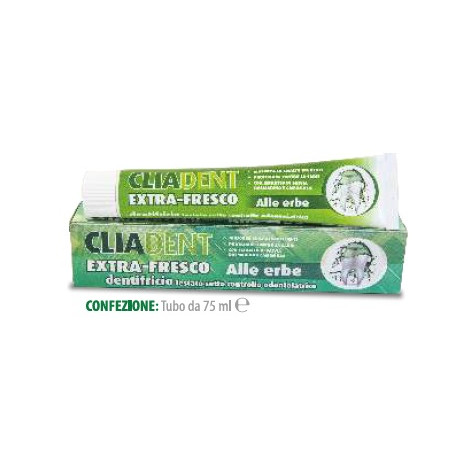 CLIADENT DENTIFRICIO ALITO FRESCO ALLE ERBE 75 ML