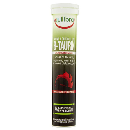 B TAURIN 20 COMPRESSE EFFERVESCENTI