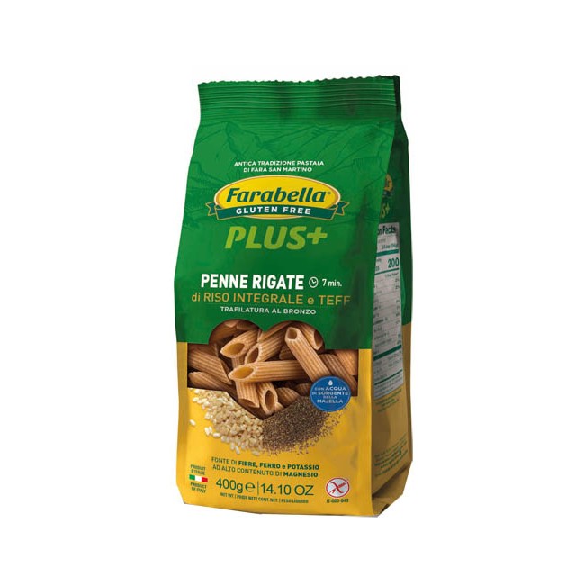 FARABELLA PENNE RISO INTEGRALE E TEFF 400 G