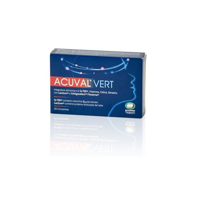 Acuval Vert 20 compresse 1,2g