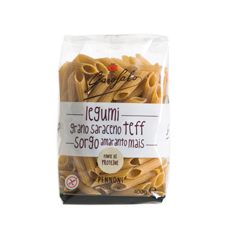 GAROFALO PENNONI PASTA SENZA GLUTINE LEGUMI E CEREALI 400 G