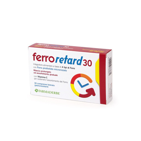 FERRO RETARD 30 COMPRESSE