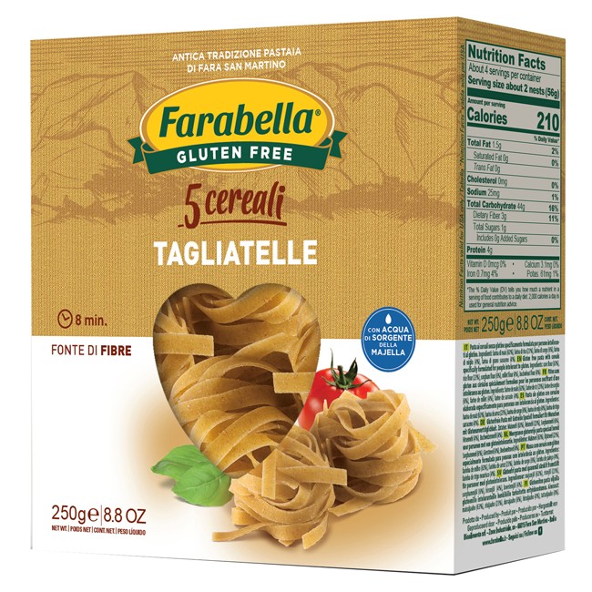 FARABELLA TAGLIATELLE AI 5 CEREALI 250 G