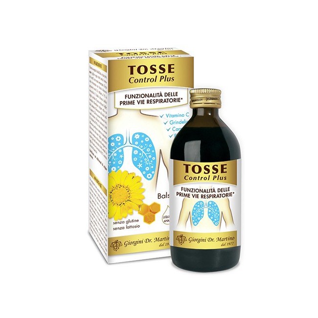 TOSSE CONTROL PLUS 200 ML LIQUIDO ANALCOLICO