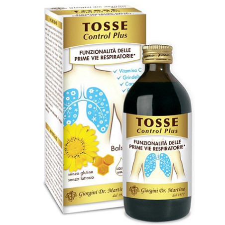 TOSSE CONTROL PLUS 200 ML LIQUIDO ANALCOLICO