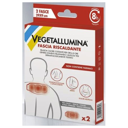 VEGETALLUMINA FASCIA RISCALDANTE 2 PEZZI