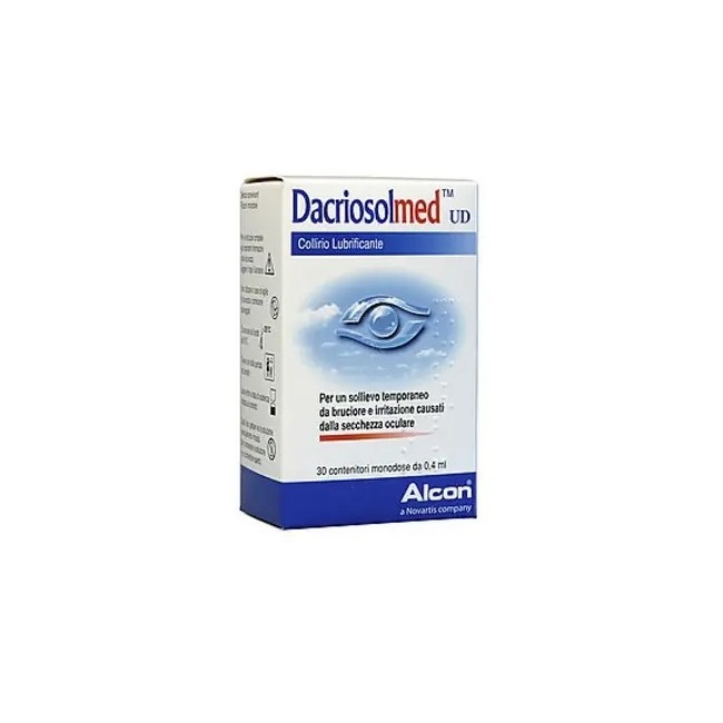 DACRIOSOLMED UD COLLIRIO LUBRIFICANTE 30 FLACONCINI MONODOSE 0,4 ML