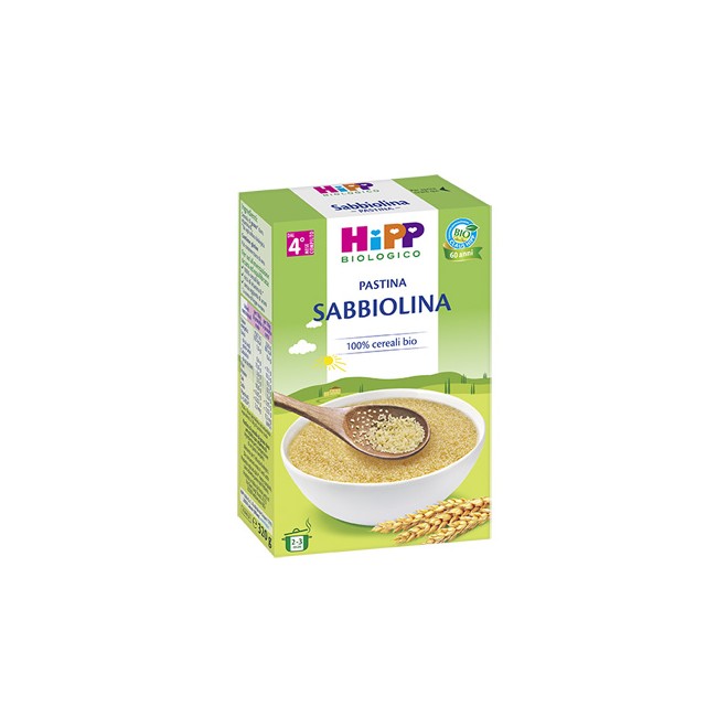 HiPP Biologico Pastina Sabbiolina 320g