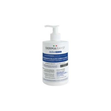 DERMARAYS ACTIVE ALL IN ONE DETERGENTE DELICATO CORPO E CAPELLI 500 ML