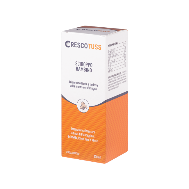 CRESCOTUSS SCIROPPO 200 ML