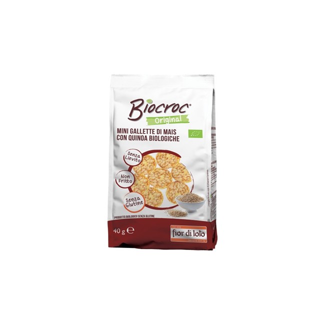 BIOCROC MAIS E QUINOA MINIGALLETTE 40 G