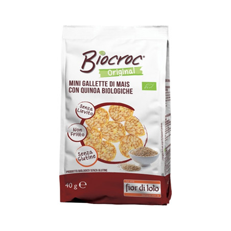 BIOCROC MAIS E QUINOA MINIGALLETTE 40 G