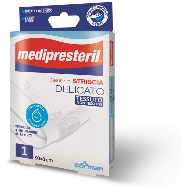 MEDIPRESTERIL CEROTTO ESTENSIBILE 1 STRISCIA 50 X 8 CM