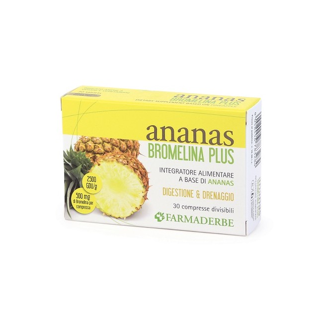 ANANAS BROMELINA PLUS 30 COMPRESSE