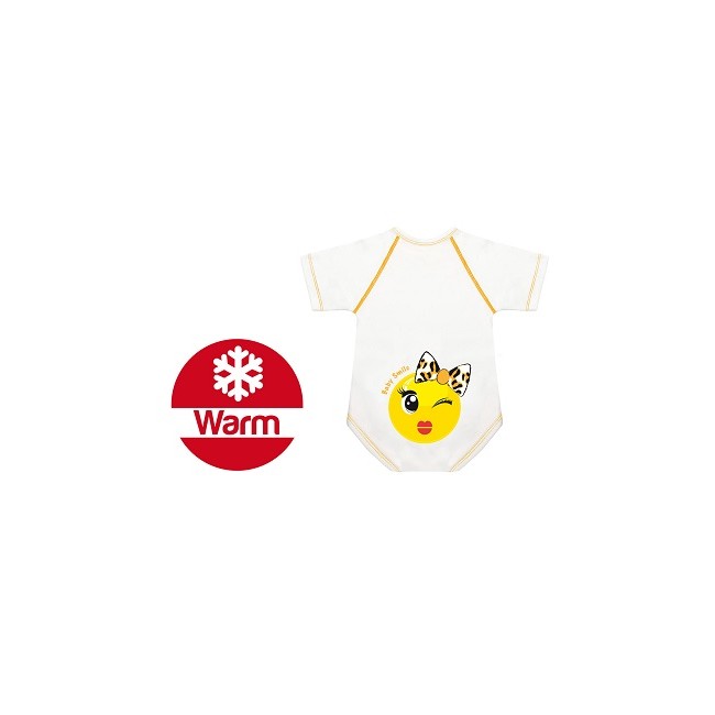 BODY 0 36 M CALDO COTONE WARM BABY SMILE FIOCCHETTINA