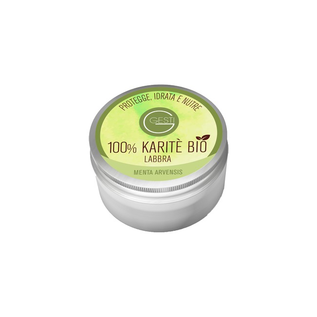 GESTI 100% KARITE' BIO 10 ML MENTA ARVENSIS LABBRA