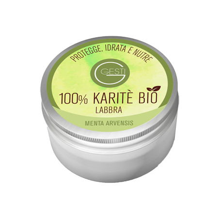 GESTI 100% KARITE' BIO 10 ML MENTA ARVENSIS LABBRA