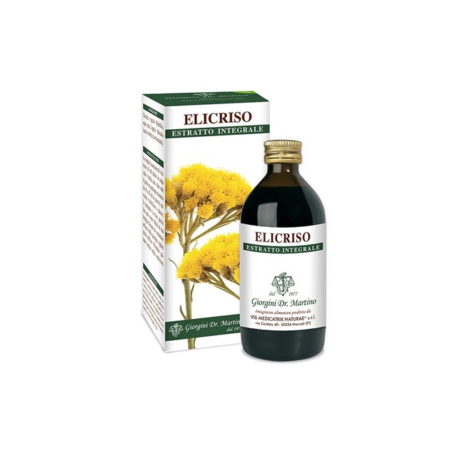 ELICRISO ESTRATTO INTEGRALE 200 ML