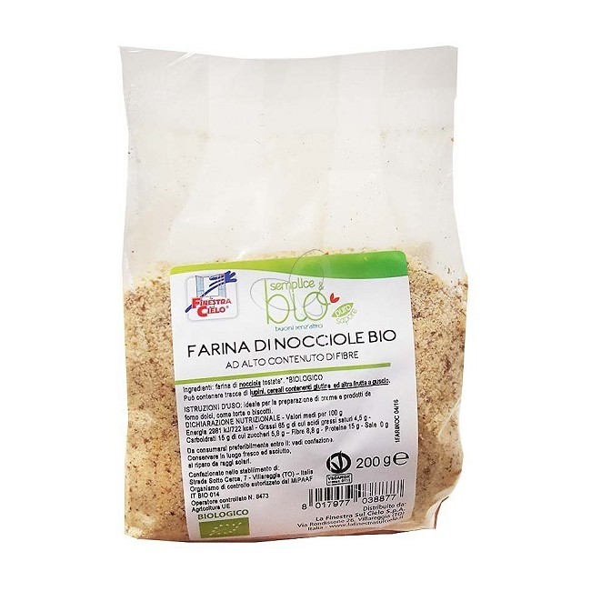 SEMPLICE&BIO FARINA DI NOCCIOLE 200 G