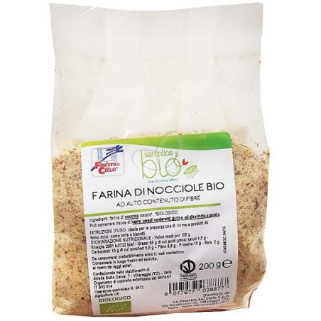 SEMPLICE&BIO FARINA DI NOCCIOLE 200 G