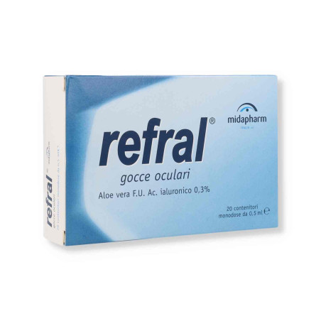 Refral Gocce Oculari 20 Monodose Da 0,5ml