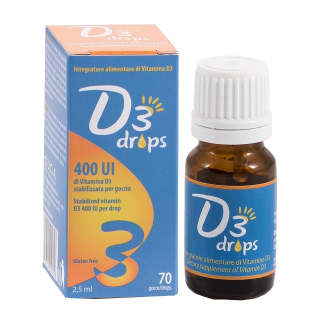 D3 DROPS 400 UI FLACONCINO 2,5 ML