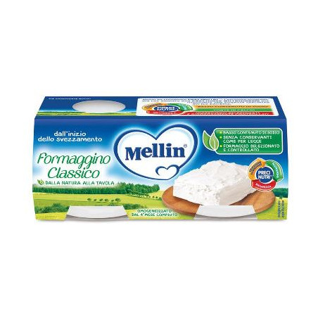 MELLIN BABY FORMAGGINO CLASSICO 4 X 80 G