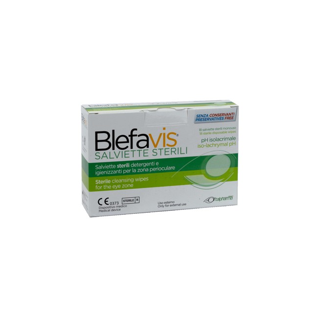 BLEFAVIS SALVIETTE STERILI 18 PEZZI