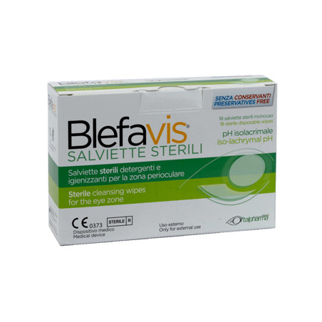 BLEFAVIS SALVIETTE STERILI 18 PEZZI