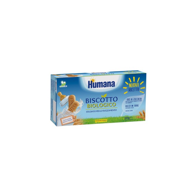 HUMANA BISCOTTO BABY BIO 2 SACCHETTI DA 180 G