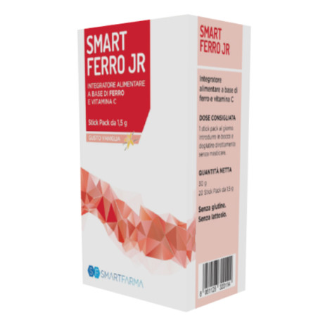 SMART FERRO JR 20 STICK PACK GUSTO VANIGLIA