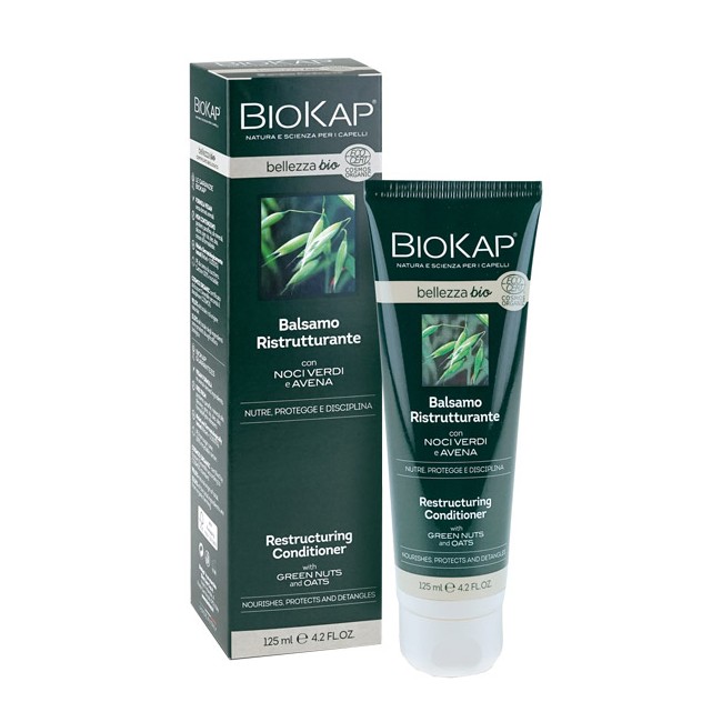 BIOKAP BELLEZZA BIO BALSAMO RISTRUTTURANTE COSMOS ECOCERT 125 ML BIOSLINE