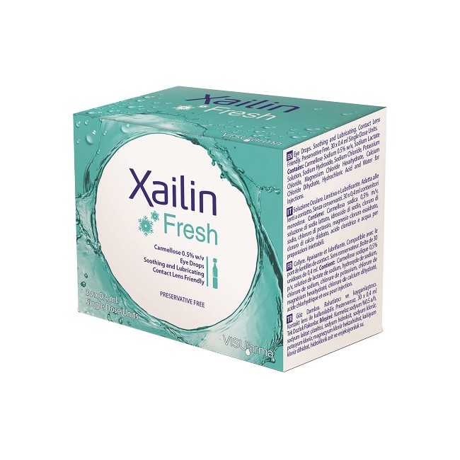 Xailin Fresh Gocce Oculari 30 Flaconcini