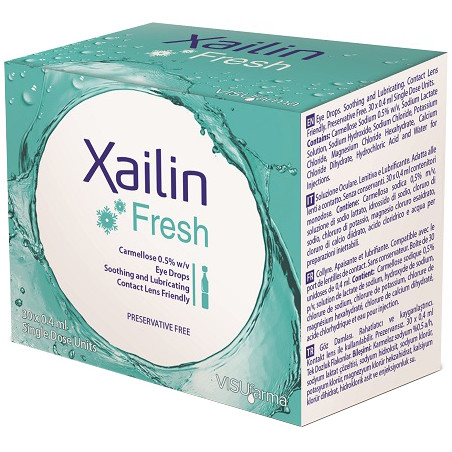 Xailin Fresh Gocce Oculari 30 Flaconcini