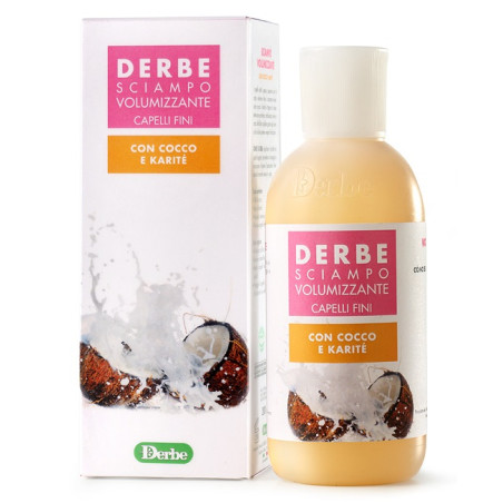 DERBE CAPELLI SHAMPOO VOLUMIZZANTE COCCO 200 ML