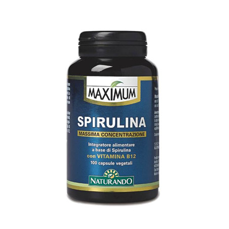 MAXIMUM SPIRULINA 100 CAPSULE ***